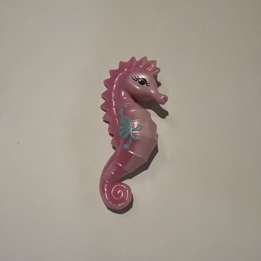 Mattel Barbie In A Mermaid Tale Pink Seahorse Toy Figure Pet Replacement